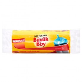 Çöp Torbası Büyük Boy 10'lu