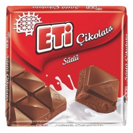 Sütlü Kare Çikolata 60 Gr